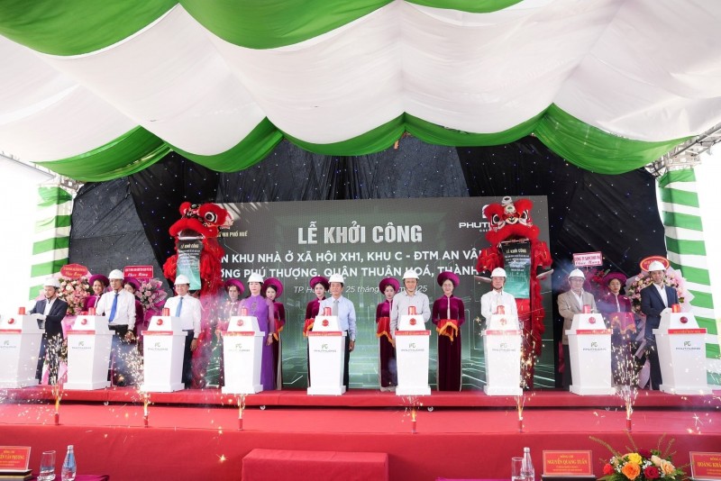 Huế khởi công dự án nhà ở xã hội tại Khu phức hợp Thủy Vân
