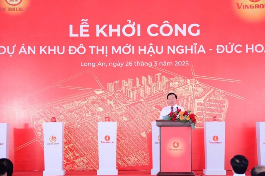 Vingroup khởi công dự án Vinhomes Green City tại Long An