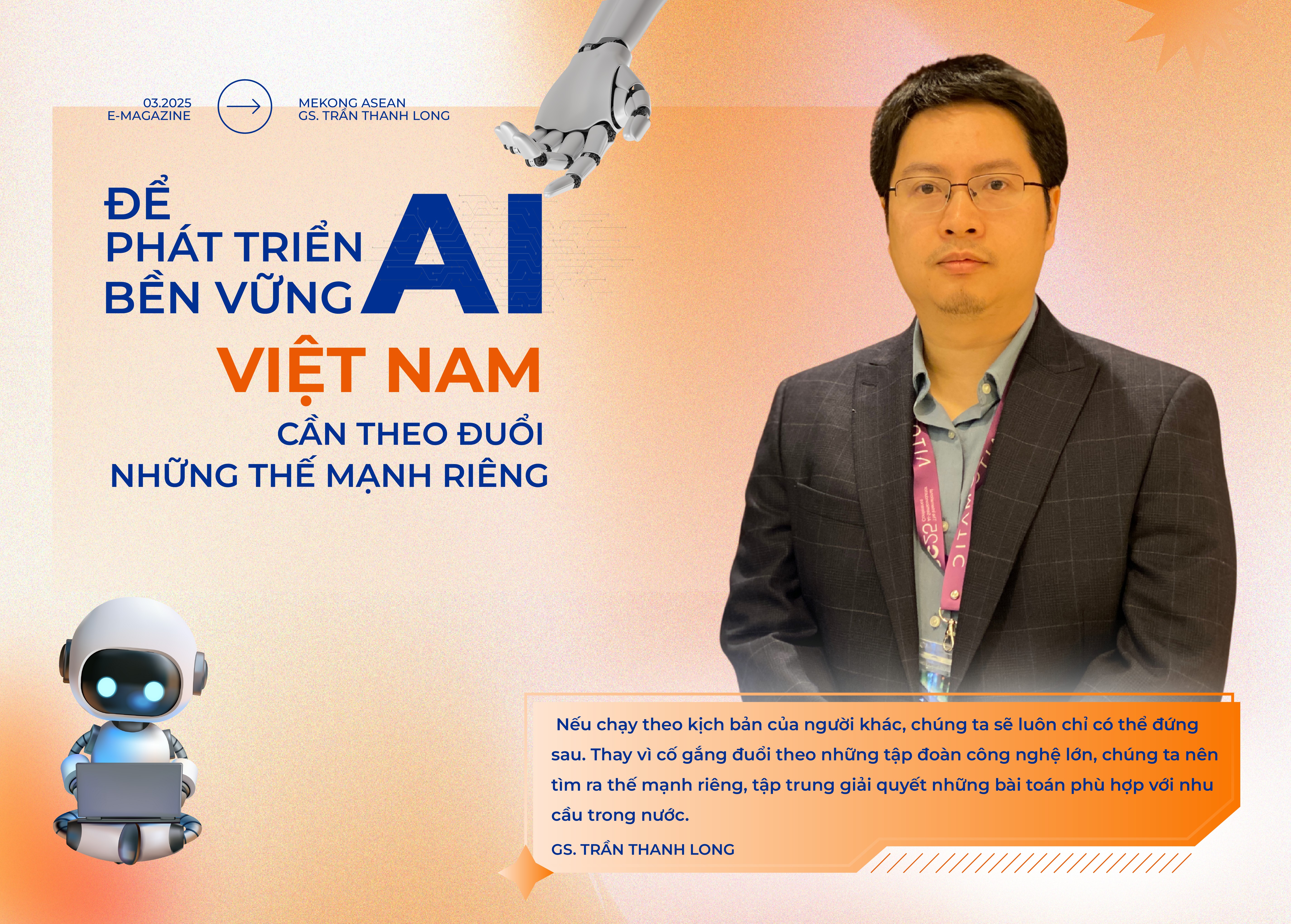 Để phát triển AI bền vững, Việt Nam cần theo đuổi những thế mạnh riêng