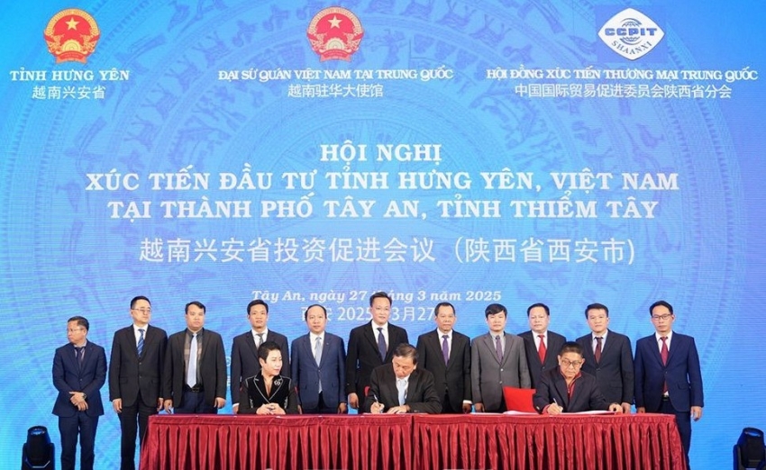 Tỉnh Hưng Yên xúc tiến đầu tư tại thành phố Tây An, Trung Quốc