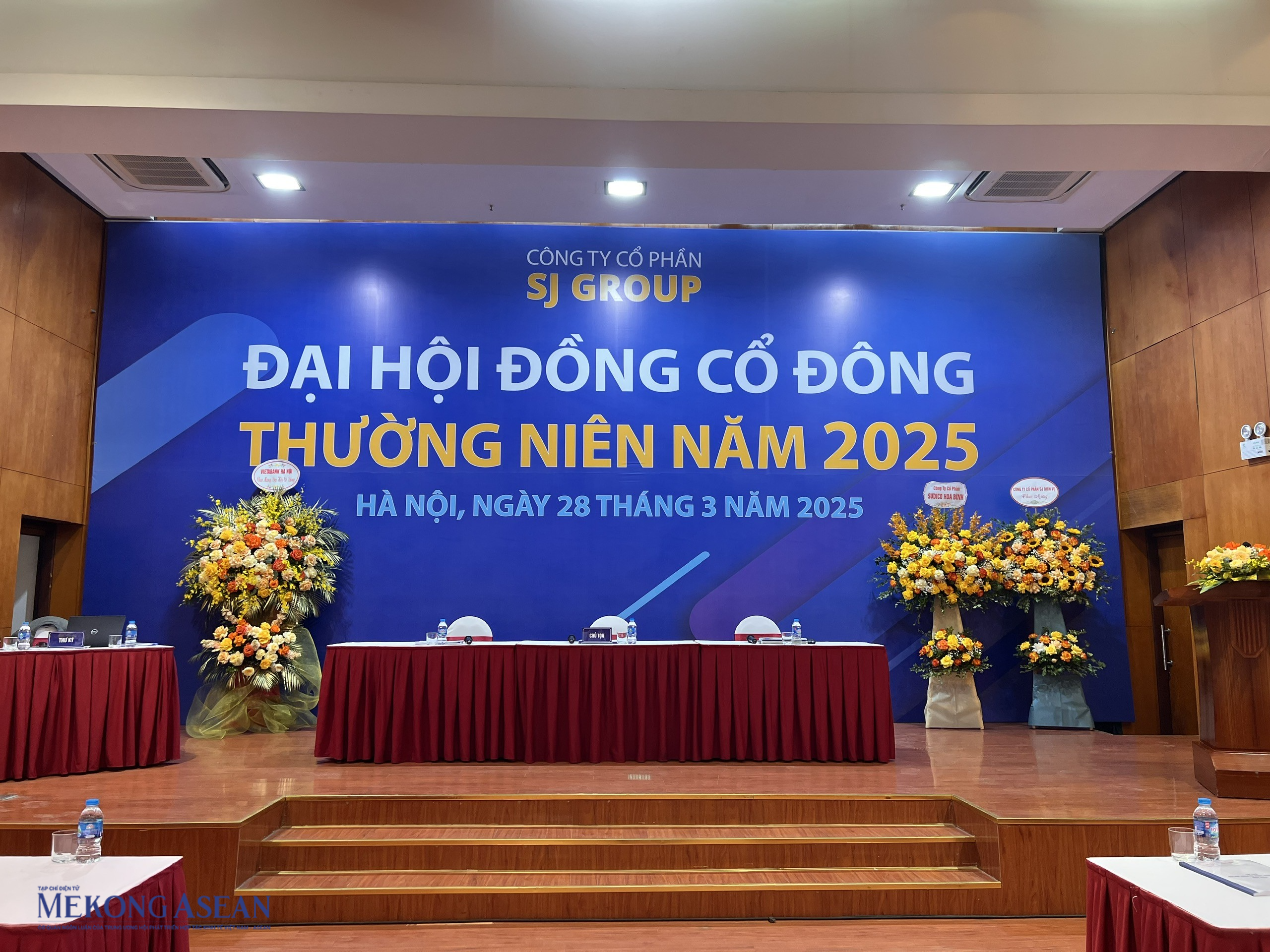 ĐHĐCĐ SJ Group: Mục tiêu doanh thu vượt 1.200 tỷ đồng