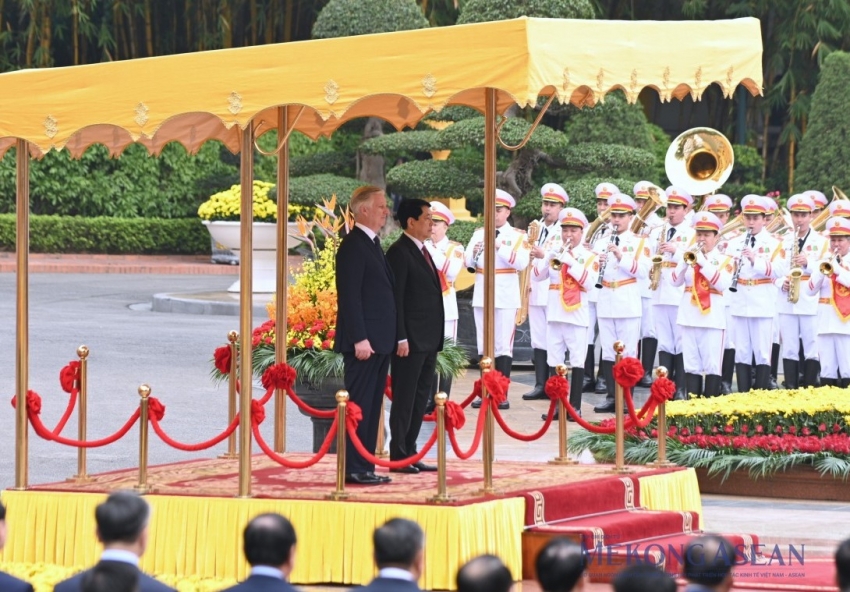Chủ tịch nước Lương Cường chủ trì lễ đón Nhà vua Vương quốc Bỉ
