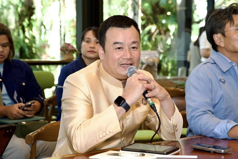 Bộ trưởng Du lịch và Thể thao Thái Lan Sorawong Thienthong. Ảnh: Thai Enquirer