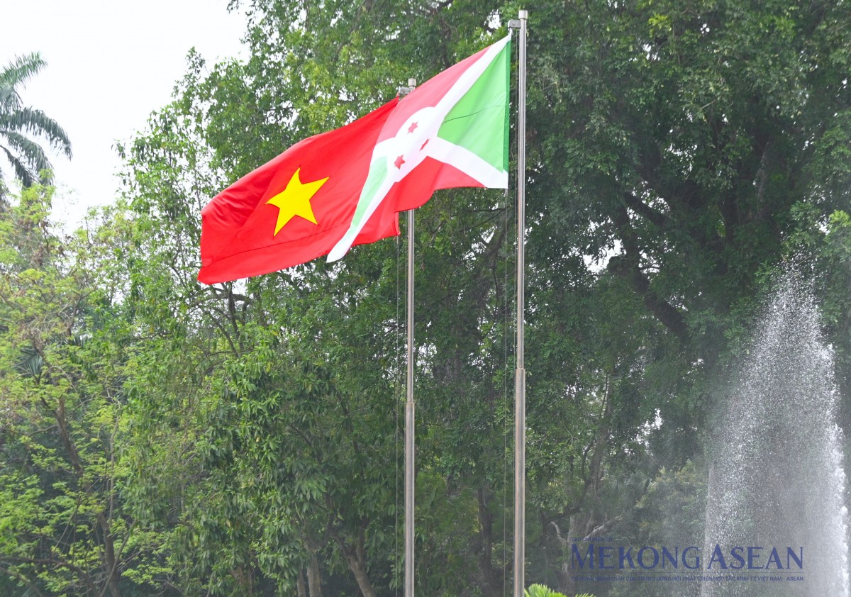 Chủ tịch nước Lương Cường chủ trì lễ đón chính thức Tổng thống Burundi