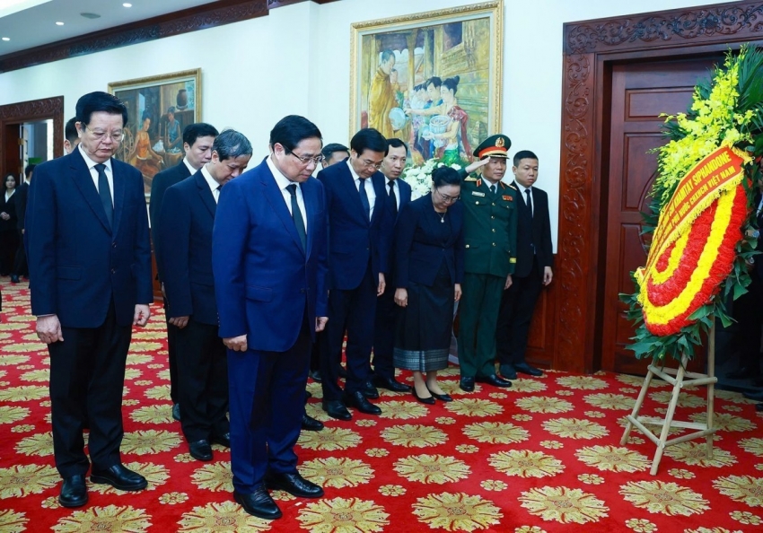 Thủ tướng Phạm Minh Chính sẽ dự lễ truy điệu nguyên Chủ tịch nước Lào