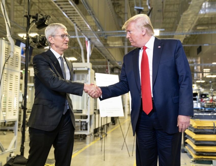 Ông Trump tin Apple đủ khả năng sản xuất tại Mỹ
