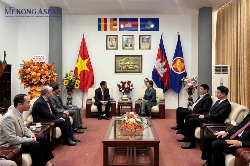 Hội VASEAN chúc mừng Tết cổ truyền Chol Chnam Thmay của Campuchia