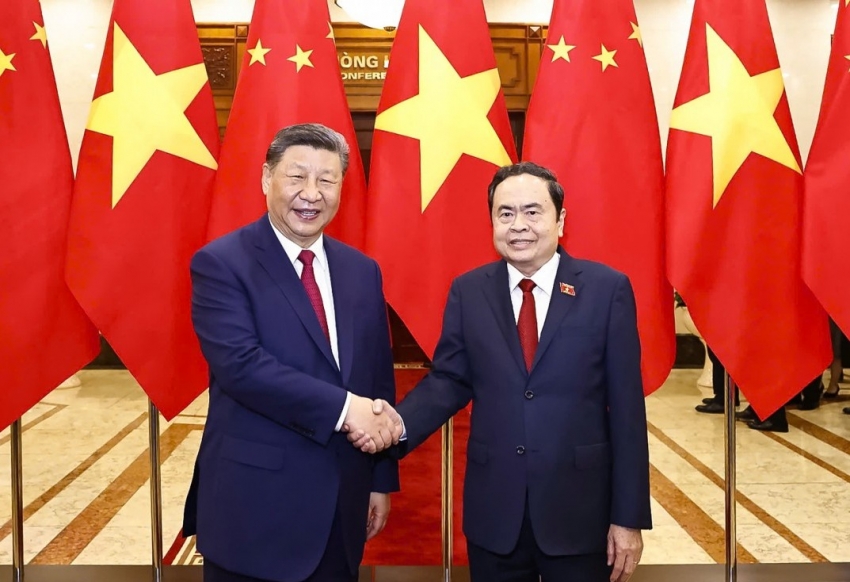 Chủ tịch Quốc hội Trần Thanh Mẫn hội kiến Tổng Bí thư, Chủ tịch Trung Quốc Tập Cận Bình