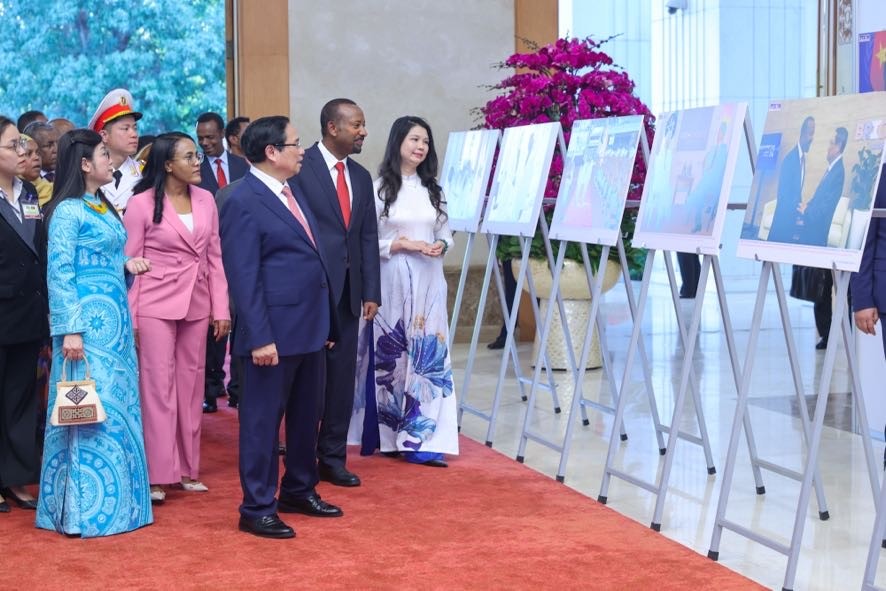Phiên bản chính thức của 555Win Phạm Minh Chính chủ trì lễ đón Phiên bản chính thức của 555Win Ethiopia