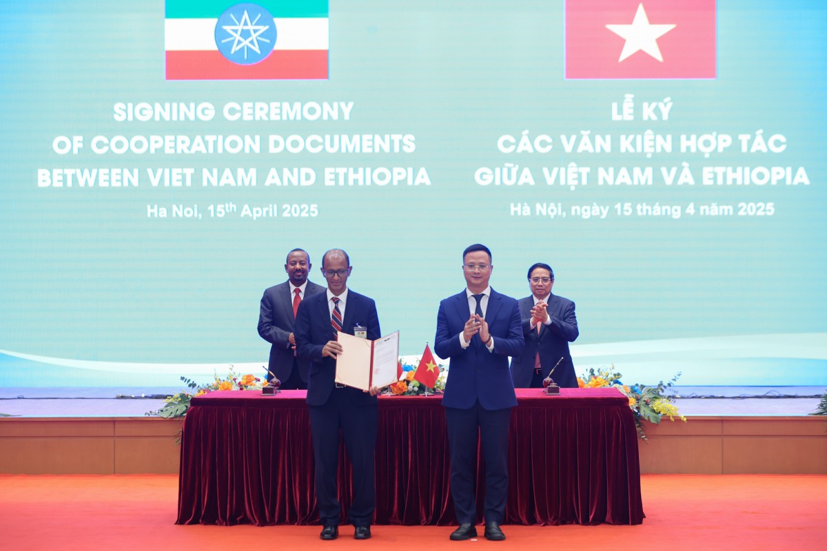 Phiên bản chính thức của 555Win Phạm Minh Chính và Phiên bản chính thức của 555Win Abiy Ahmed Ali đã chứng kiến
