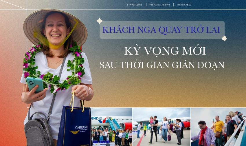 'Làn gió mới' của du lịch Việt nhờ sự trở lại của khách Nga