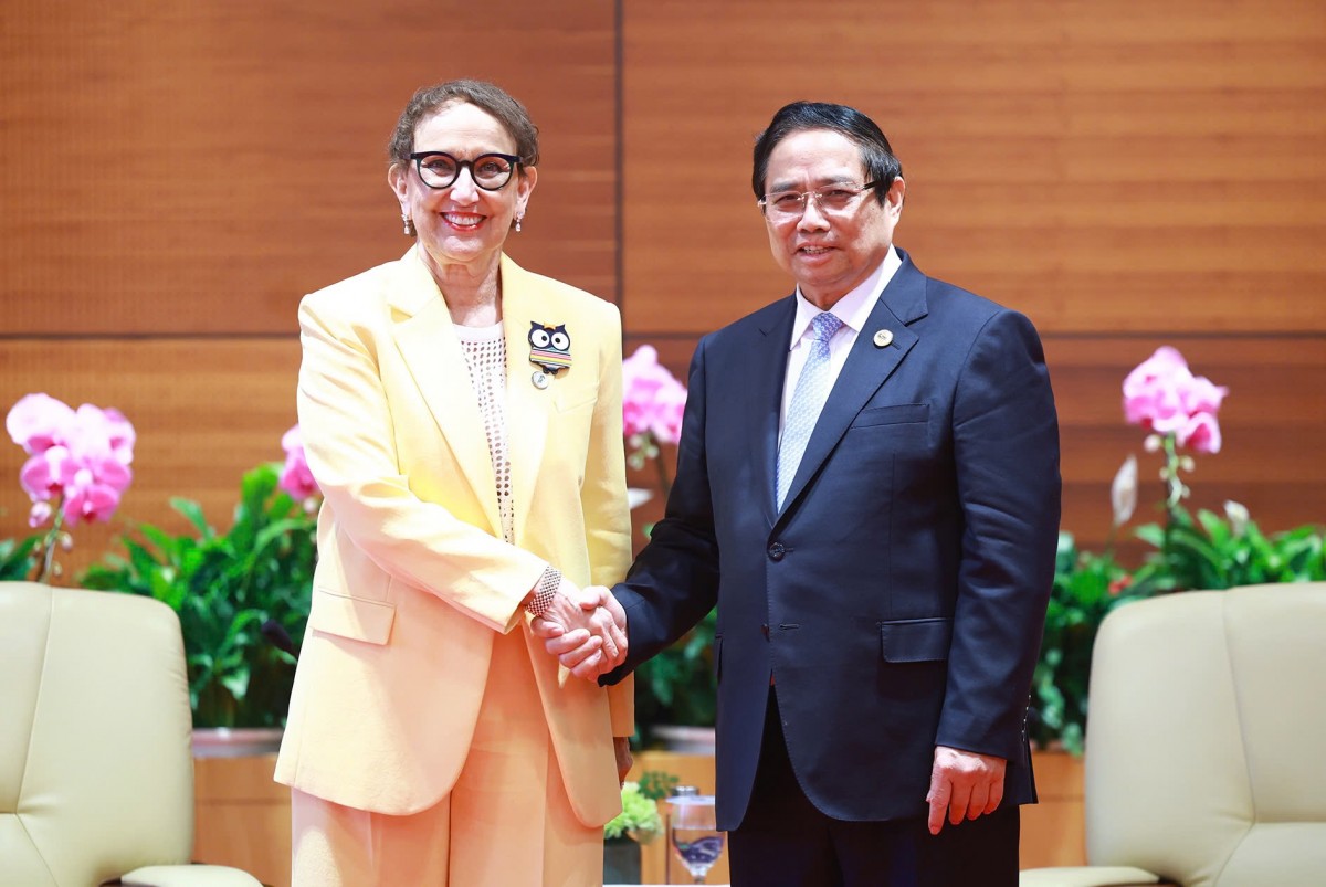Phiên bản chính thức của 555Win Phạm Minh Chính tiếp bà Rebeca Grynspan, Tổng Thư ký (TTK) Cơ quan Liên Hợp Quốc về 555win phien bạn Chính Thức và Phát triển (UNCTAD). Ảnh: VGP.
