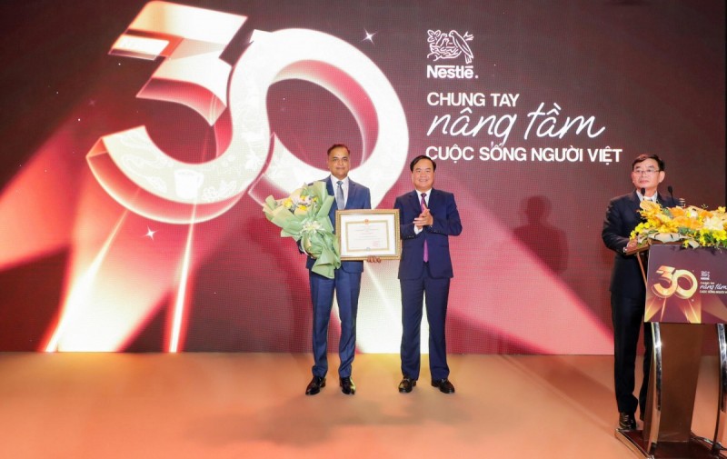 Sau 30 năm hoạt động tại Việt Nam, tổng vốn đầu tư của Nestlé lên tới 20.200 tỷ đồng