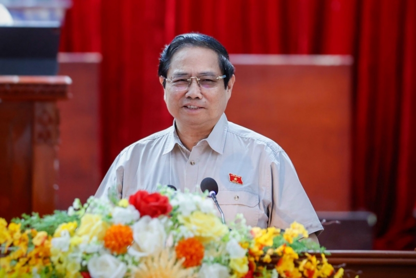 Thủ tướng Phạm Minh Chính tiếp xúc cử tri doanh nghiệp TP Cần Thơ