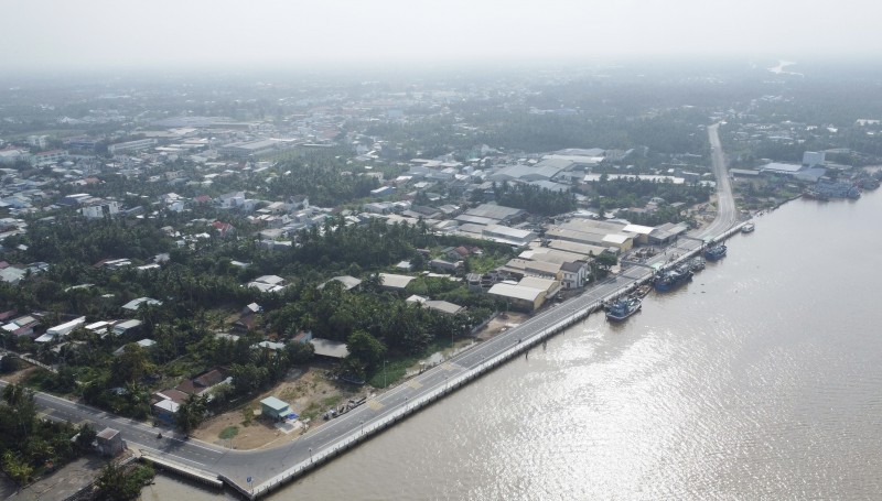 Tiền Giang: Thông xe Dự án nâng cấp, mở rộng Đường tỉnh 864 giai đoạn 1