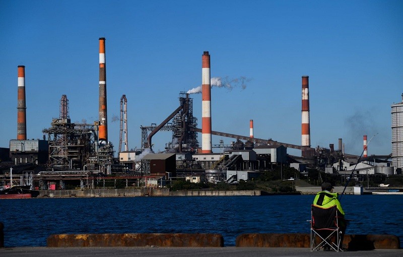 Nhà máy sản xuất của Nippon Steel tại thành phố Kashima, tỉnh Ibaraki. Ảnh: Getty