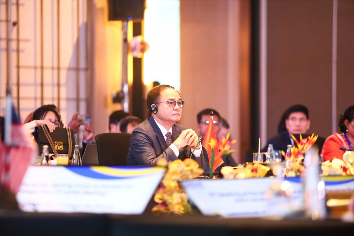 Thứ trưởng Vũ Chiến Thắng phát biểu tại Hội nghị Hội đồng ASCC lần thứ 33 tổ chức tại Malaysia