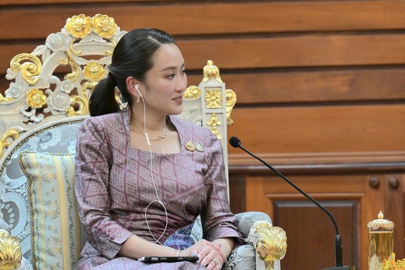 Phiên bản chính thức của 555Win Paetongtarn Shinawatra tại Campuchia ngày 23/4. Ảnh: Facebook/Ing Shinawatra