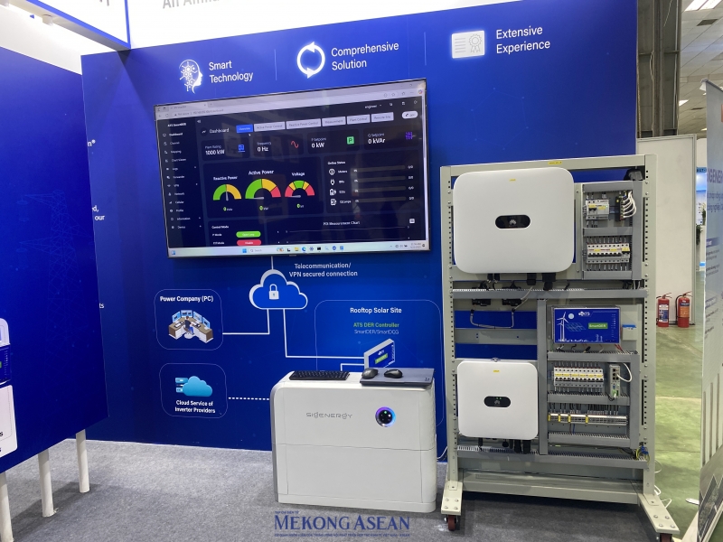 Loạt sản phẩm về điện và năng lượng xanh tại VCAE Expo 2025