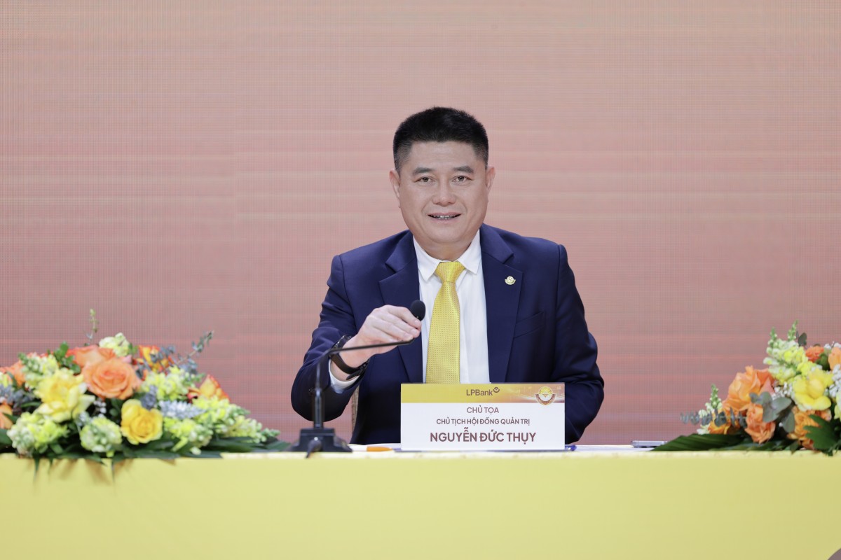 Ông Nguyễn Đức Thụy: ‘LPBank luôn muốn chia cổ tức càng cao càng tốt’