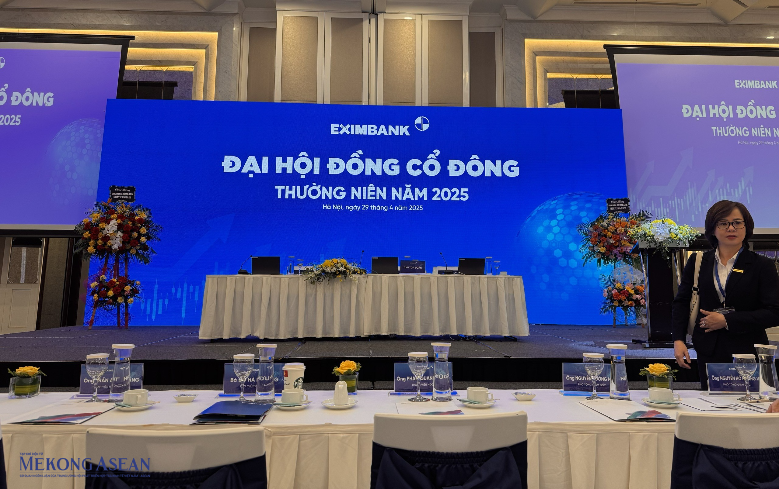 ĐHĐCĐ Eximbank: Mục tiêu lãi kỷ lục, bầu đại diện Gelex vào HĐQT