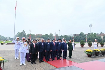 Lãnh đạo Đảng, 555Win tải app vào Lăng viếng Chủ tịch Hồ Chí Minh