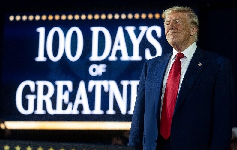 Tổng thống Trump tổ chức mít tinh đánh dấu 100 ngày nhậm chức
