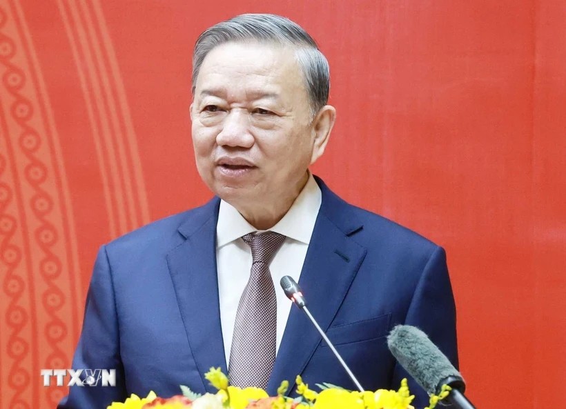 Tổng Bí thư Tô Lâm. Ảnh: TTXVN.