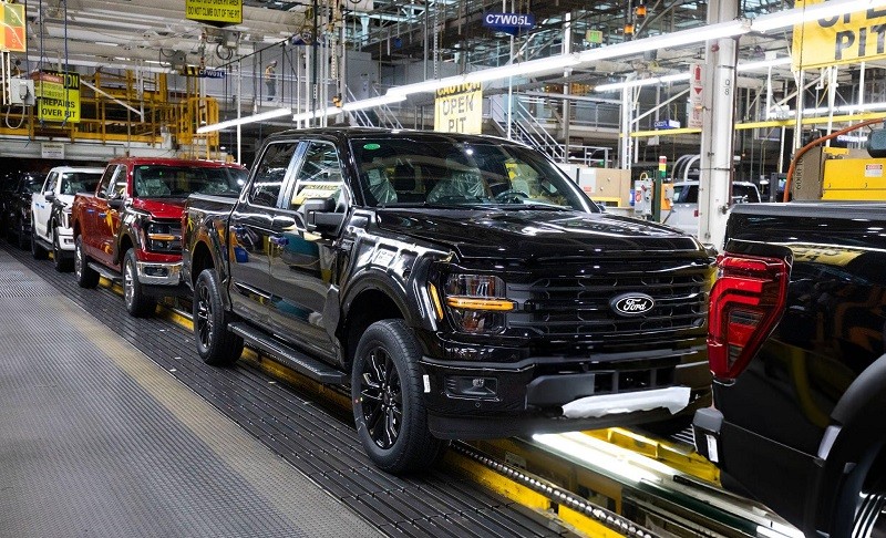 Nhà máy của Ford tại bang Michigan (Mỹ). Ảnh: Getty