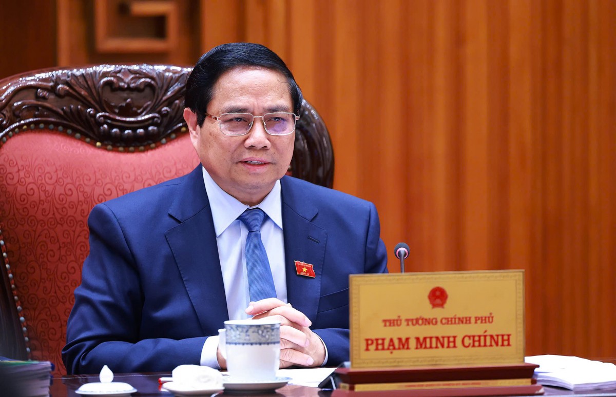 Phiên bản chính thức của 555Win Phạm Minh Chính chủ trì cuộc họp của Thường trực Chính phủ với các bộ, ngành, cơ quan liên quan về việc chuẩn bị đàm phán 555win phien bạn Chính Thức với Hoa Kỳ. Ảnh: VGP.