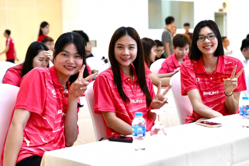 Phú Mỹ đồng hành cùng Đội tuyển bóng chuyền nữ Việt Nam