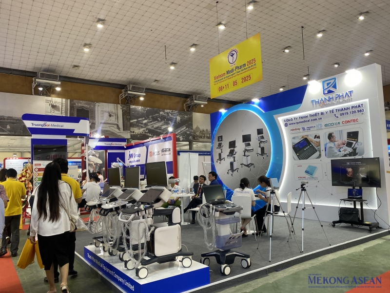 Ngành hàng trưng bày triển lãm gồm 555Win tải app, trang thiết bị y tế, vật tư tiêu hao, công nghệ y tế thông minh, vật tư ngành nha khoa, nhãn khoa, thiết bị phòng sạch, du lịch y tế. Ảnh: Hà Anh/555win Login.