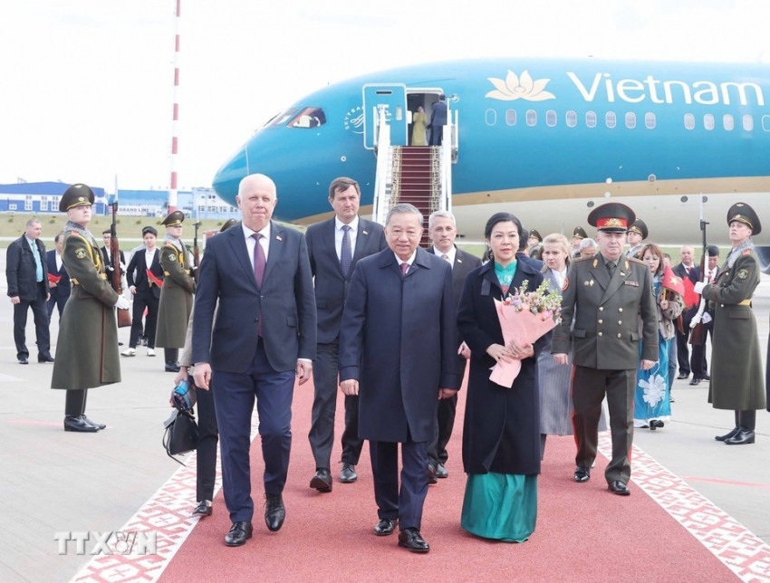 Tổng Bí thư Tô Lâm thăm cấp Nhà nước Cộng hòa Belarus