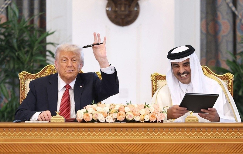 Mỹ ký thỏa thuận kinh tế trị giá 1.200 tỷ USD với Qatar