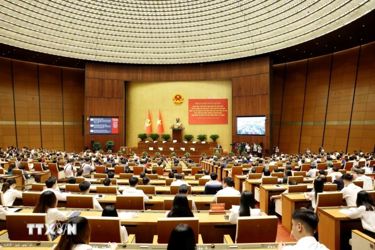 Hơn 1,5 triệu đại biểu tham dự Hội nghị triển khai thực hiện Nghị quyết 66 và 68