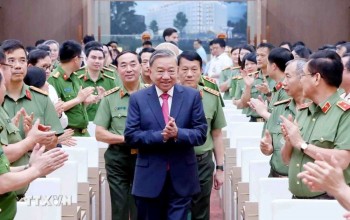 Tổng Bí thư: Bộ Công an là điểm sáng về sắp xếp tổ chức bộ máy