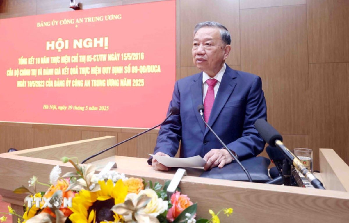 Tổng Bí thư: Bộ Công an là điểm sáng về sắp xếp tổ chức bộ máy