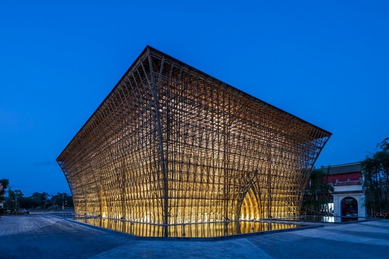 Nhà đón Grand World Phú Quốc. Ảnh: Vo Trong Nghia Architects
