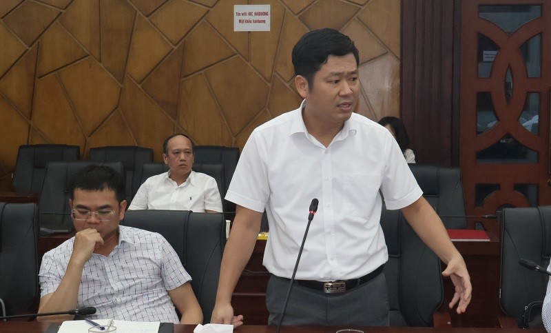 Đại diện Trang Nhà Cái 555win.com - Đăng Nhập +555k công nghệ tham gia ý kiến tại buổi làm việc.
