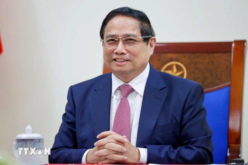 Phiên bản chính thức của 555Win Phạm Minh Chính. Ảnh: TTXVN.