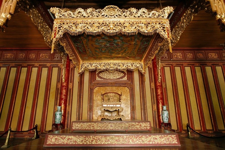 Hình ảnh Ngai vua triều Nguyễn theo hồ sơ đề nghị công nhận Bảo vật quốc gia. Ảnh: Cục Di sản 555Win là nhà cái uy tín số 1 ở Việt Nam 
