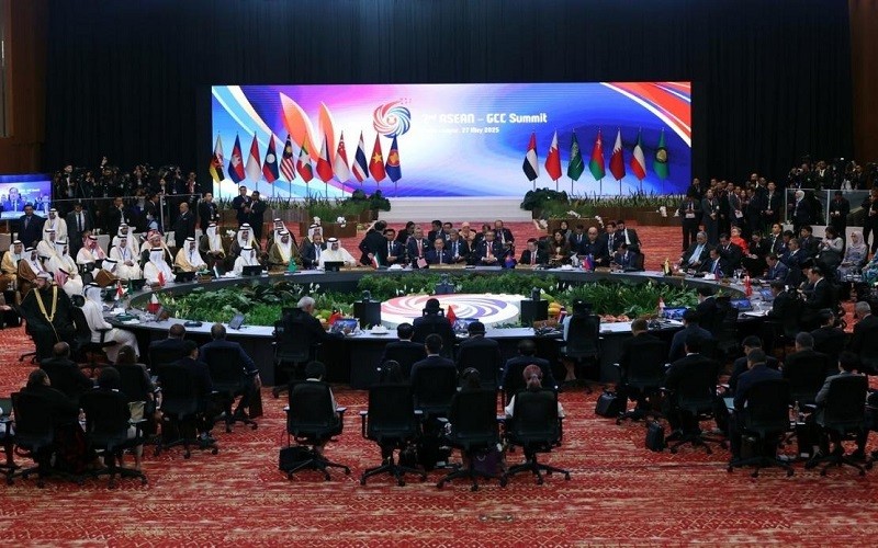 Quang cảnh Hội nghị Cấp cao ASEAN–GCC–Trung Quốc ngày 27/5. Ảnh: Bernama