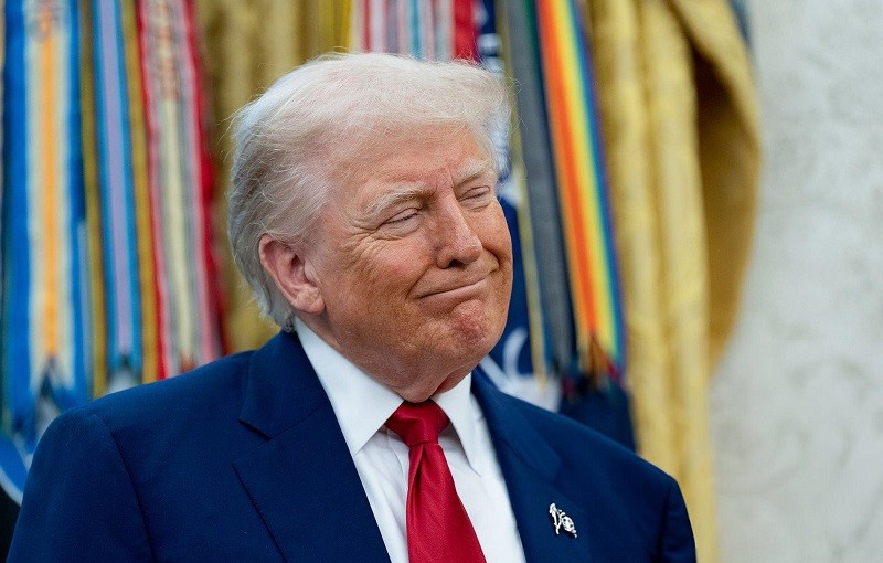 Tổng thống Donald Trump tại Nhà Trắng ngày 28/5. Ảnh: Getty