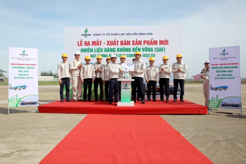 BSR ra mắt lô sản phẩm mới nhiên liệu hàng không bền vững (SAF)