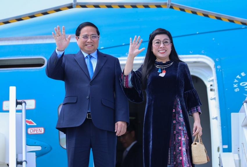 Thủ tướng Phạm Minh Chính bắt đầu chuyến công tác tại Pháp