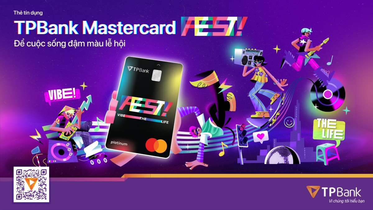 TPBank ra mắt thẻ dành riêng cho người trẻ mê hoạt động giải trí