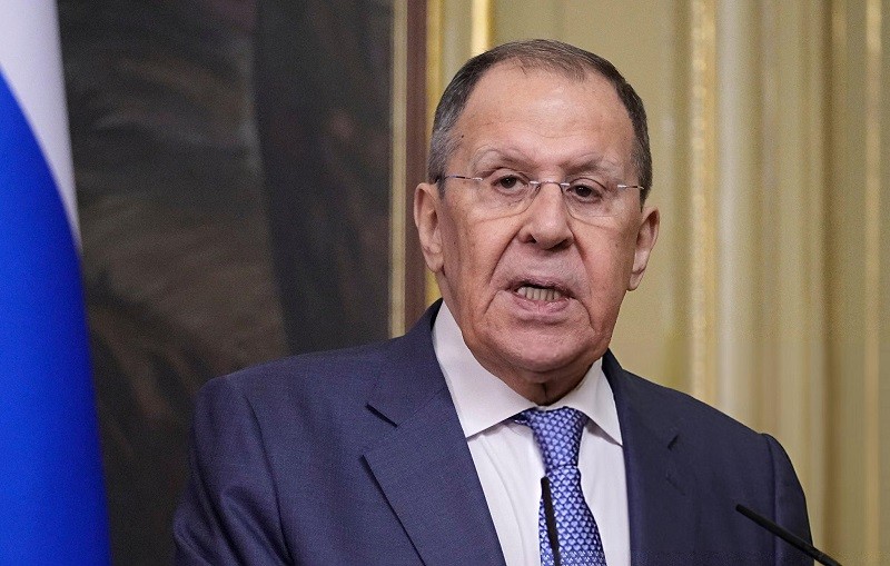 Ông Sergey Lavrov tại Moscow ngày 27/5. Ảnh: Getty