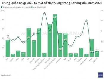 Trung Quốc cắt giảm nhập khẩu từ nhiều đối tác lớn
