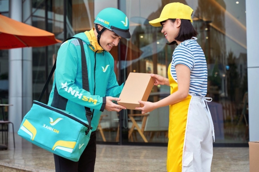 Xanh SM ra mắt dịch vụ giao đồ ăn tại Hà Nội