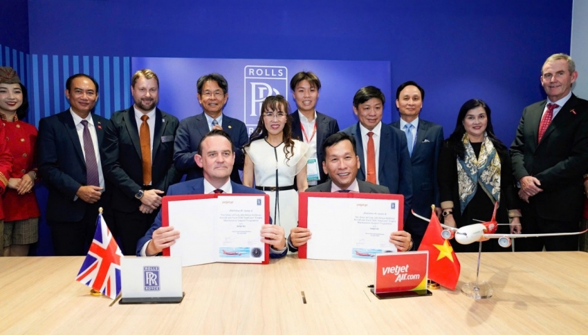 Vietjet đặt mua thêm 40 động cơ Trent 7000 từ Rolls-Royce
